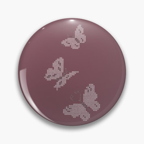 Item preview, White cross stitch Butterflies  designed and sold by Sutherlandh.