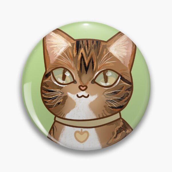 Artikelvorschau, Braune getigerte Katze <3 entworfen und verkauft von artsbymaddy.