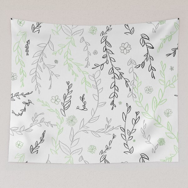 Item preview, Agender Vines and Flowers designed and sold by FrostedDesigns.