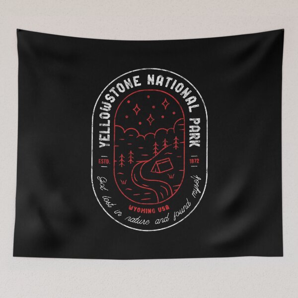 Item preview, Parque Nacional de Yellowstone Vintage designed and sold by JordanHolmes.