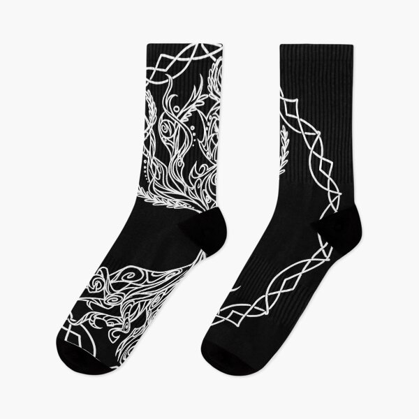 Item preview, White Lineart Yggdrasil designed and sold by Sable's Occult and Curios.