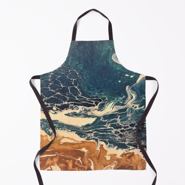 Item preview, BEACHY PAINT POUR designed and sold by BridgetBresser.