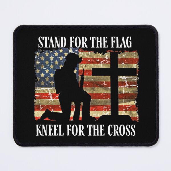 Item preview, Stand For The Flag, Kneel For The Cross designed and sold by ChelleCreate.