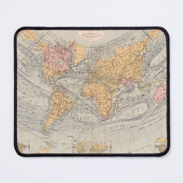 Item preview, Map of the World in 1871 designed and sold by ganje.