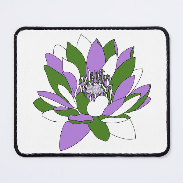Item preview, Genderqueer Pride Flag Flower designed and sold by Kai Buro.