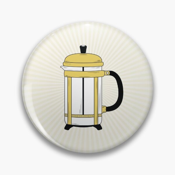Artikelvorschau, Kopie der French Press Illustration: Kaffeeserie entworfen und verkauft von ChristoSnyman.