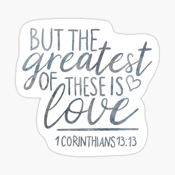 Item preview, 1 Corinthians 13:13 designed and sold by Marielle Awad.