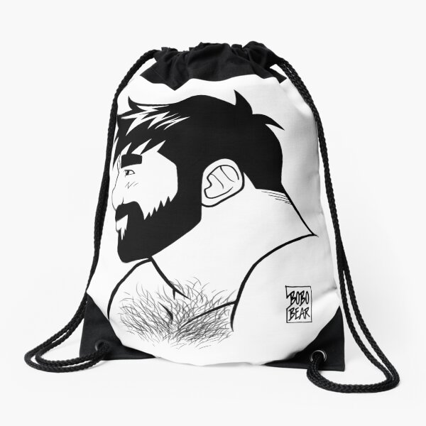 ADAM LIKES INK Drawstring Bag