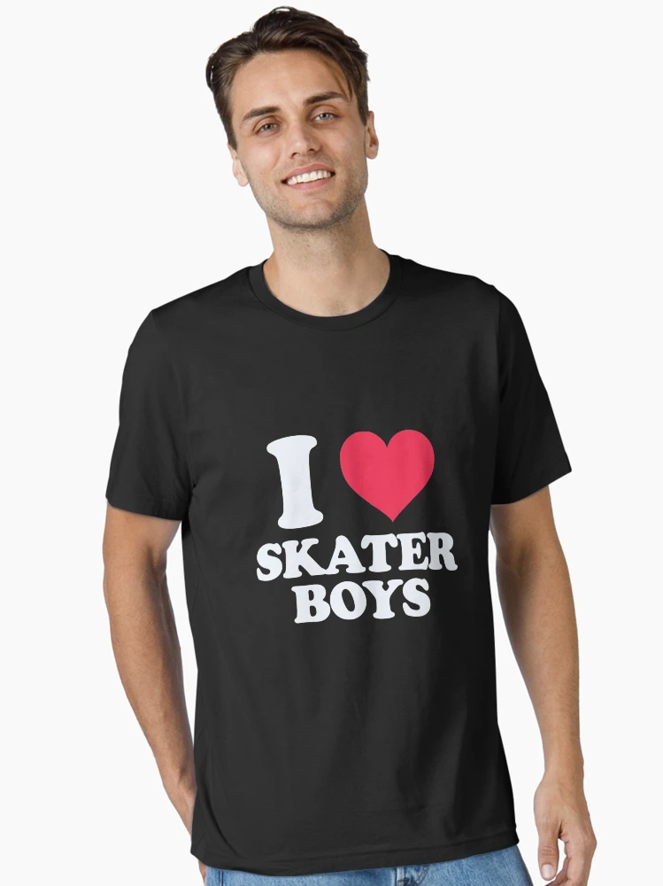 I Love Heart Skater Boys y2k fashion 2000s Vintage Aesthetic