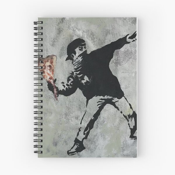 Item preview, Pizza Thrower Street Art designed and sold by ArtMeetsPizza.