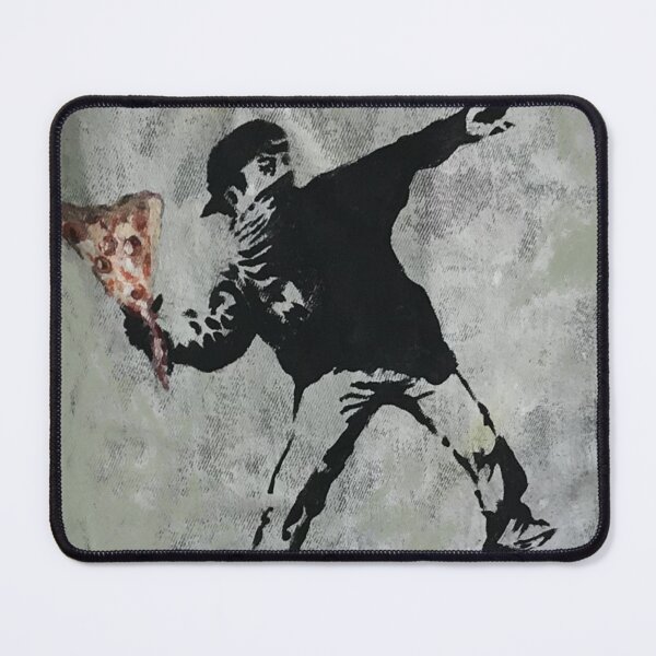 Item preview, Pizza Thrower Street Art designed and sold by ArtMeetsPizza.