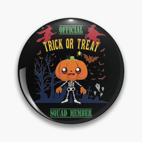 Item preview, Official trick or treat squad member bones designed and sold by StencilMyst ..