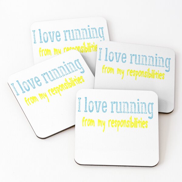 Item preview, I love running from my responsibilities Essential T-Shirt designed and sold by sodoprod.