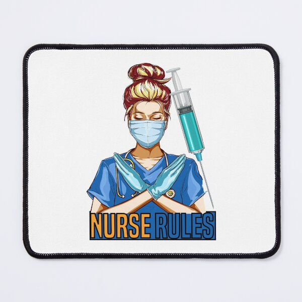 Item preview, Nurse Rules designed and sold by Hero Prod.