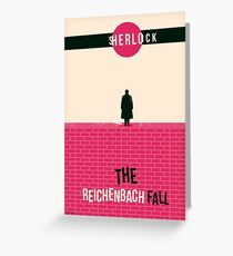 Reichenbach Fall Greeting Card