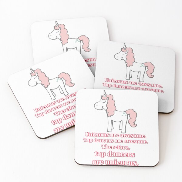 Item preview, Tap Dancers are Awesome Tap Dancing Unicorns designed and sold by Msdm21.