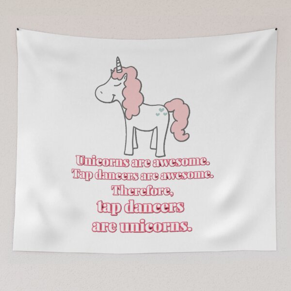 Item preview, Tap Dancers are Awesome Tap Dancing Unicorns designed and sold by Msdm21.