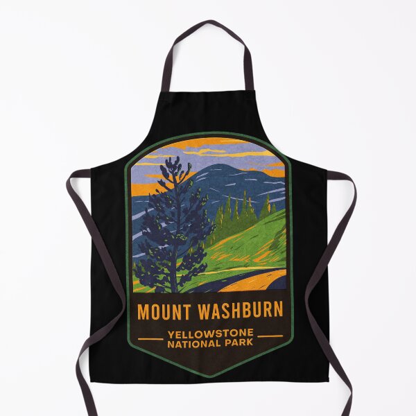 Item preview, Mount Washburn Yellowstone National Park designed and sold by JordanHolmes.