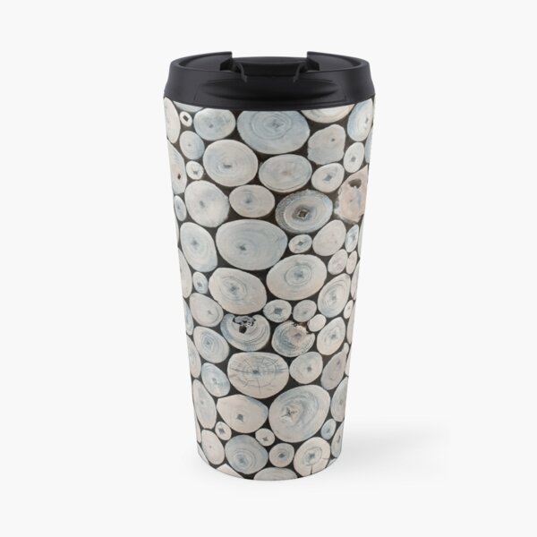    Art Land, Pebbles, Round Pieces, Mosaic Travel Mug