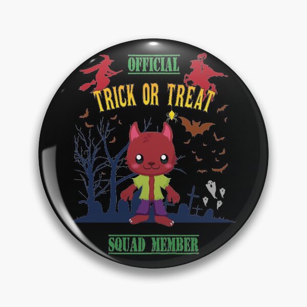 Item preview, Official trick or treat squad member werewolf designed and sold by StencilMyst ..