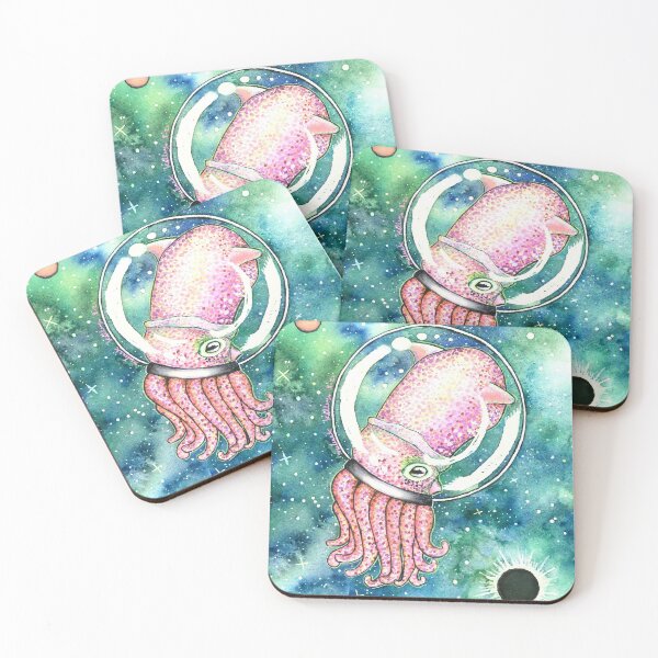 Item preview, Bobtail squid in space (#4 in series) designed and sold by Kelley-Art.