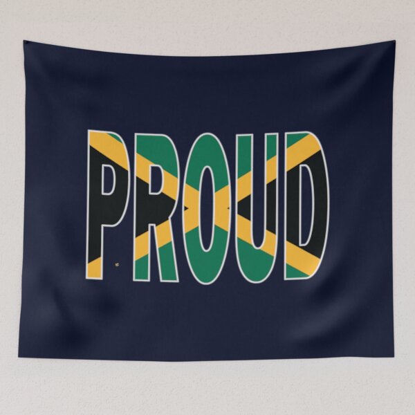 Item preview, Jamaica Flag in The Word Proud - Jamaican - Soca Mode designed and sold by Soca-Mode.