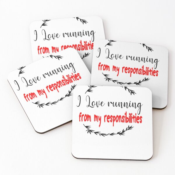 Item preview, I love running from my responsibilities Essential T-Shirt designed and sold by sodoprod.