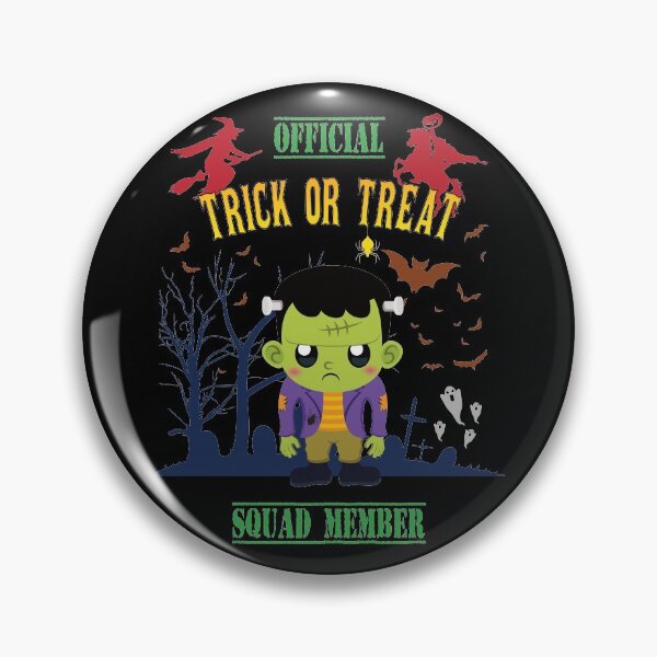 Item preview, Official trick or treat squad member monster designed and sold by StencilMyst ..