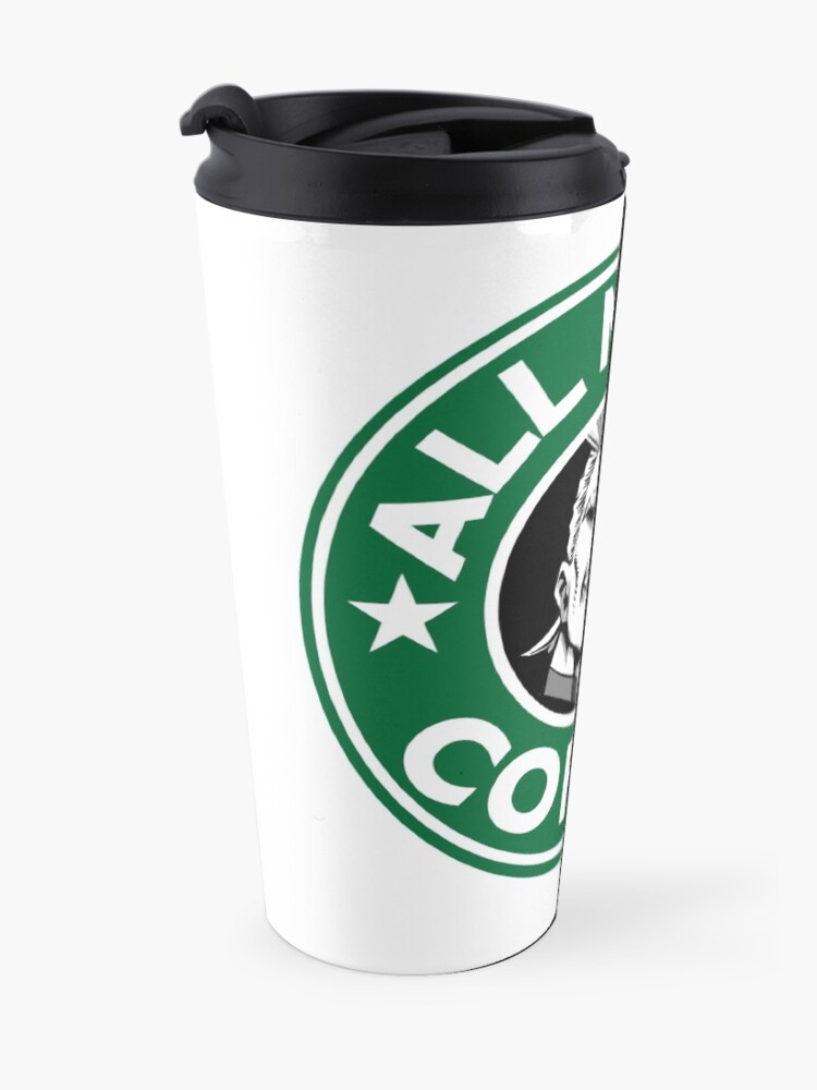 Alternate view of All Might Coffee - my hero academia Travel Mug