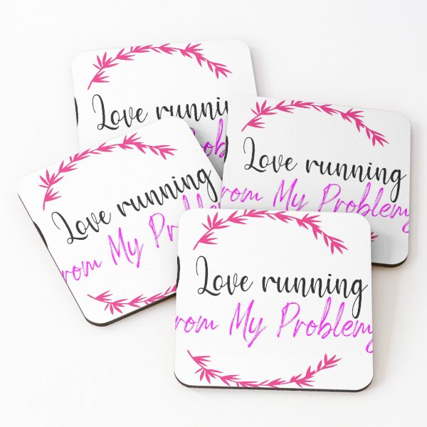 Item preview, I love running from my problems. Essential T-Shirt designed and sold by sodoprod.