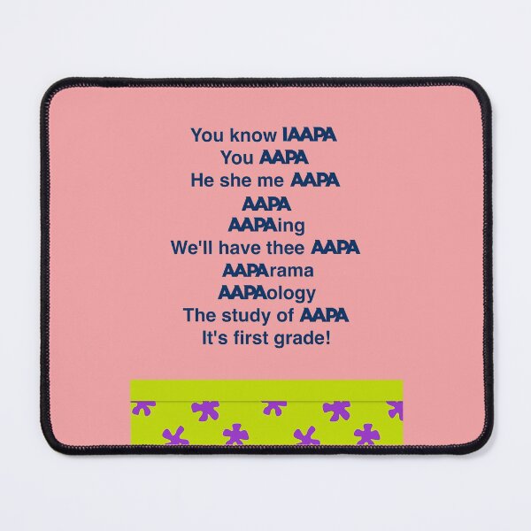 Item preview, IAAPA, YouAAPA, He She We AAPA designed and sold by aribluestein.
