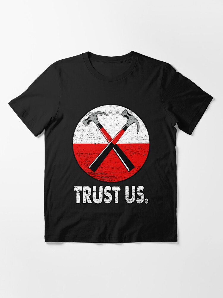 Pink Floyd TRUST US The Wall Album, Vintage hammers design