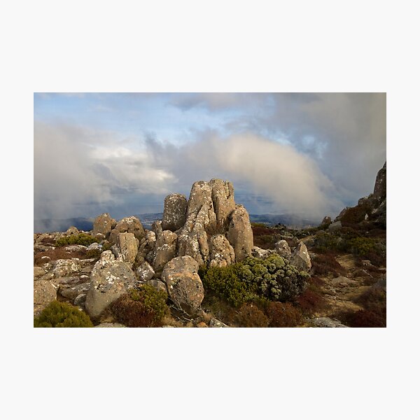 Item preview, The Peak ~ Kunanyi ~ Mount Wellington designed and sold by Elysian Photography.
