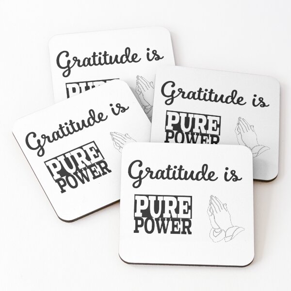 Item preview, Gratitude is Pure Power designed and sold by Plumtree81.