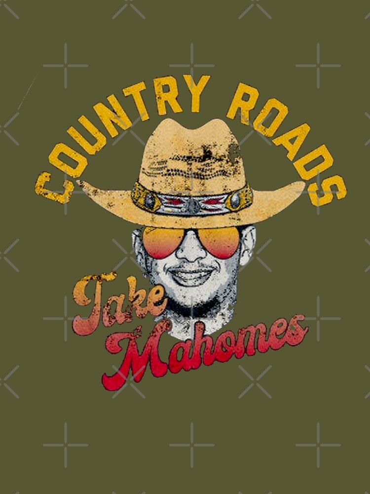 Country-Roads-Take-Mahomes-Patrick-Mahomes-Kansas-City-Chiefs' Essential  T-Shirt for Sale by NatalieCoxx