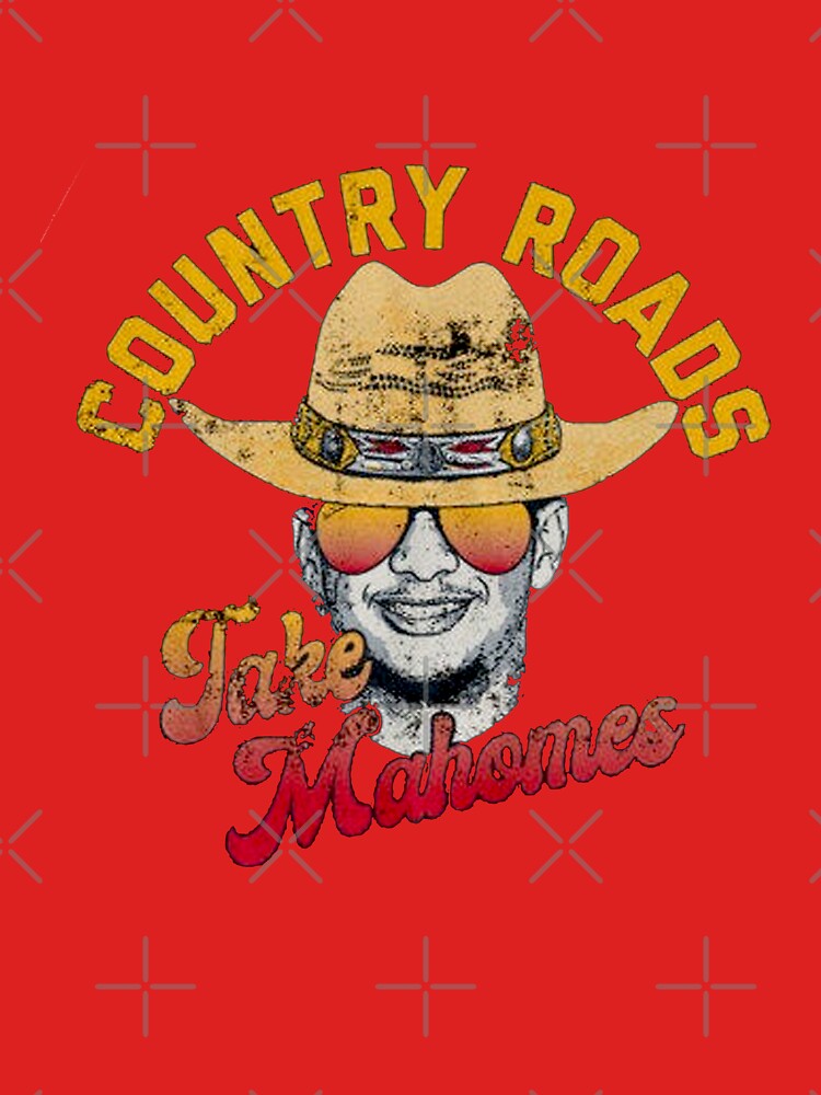 Country-Roads-Take-Mahomes-Patrick-Mahomes-Kansas-City-Chiefs Essential  T-Shirt for Sale by NatalieCoxx