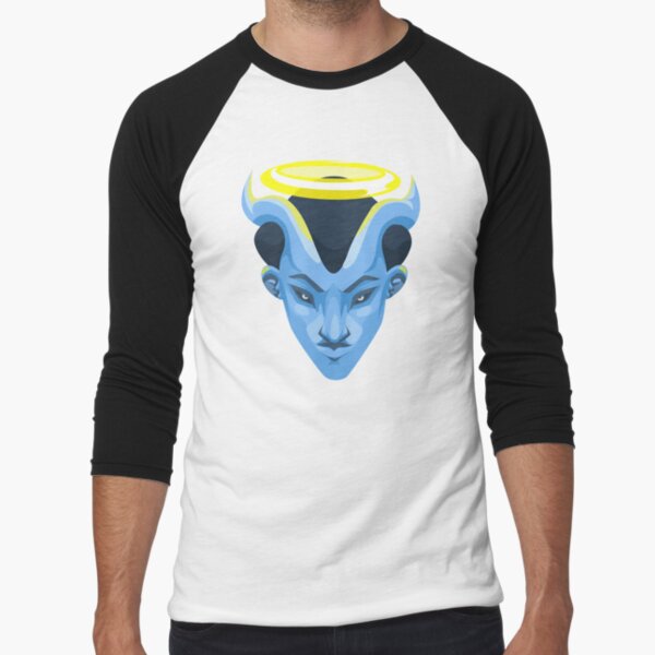 Heaven or Hell Angel or Demon Baseball ¾ Sleeve T-Shirt