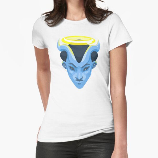 Heaven or Hell Angel or Demon Fitted T-Shirt