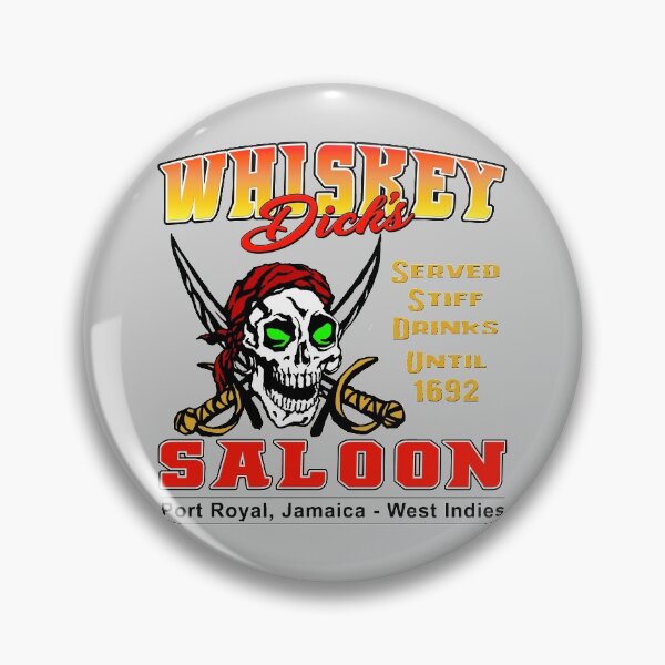 Artikelvorschau, Whisky Dick's Saloon v2 entworfen und verkauft von crushshirts.