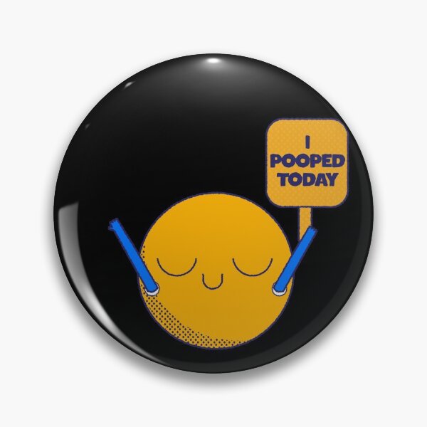 Item preview, I Pooped Today Smiley Face Emoticon Proud I Pooped Today Gear designed and sold by DynamicDesign.