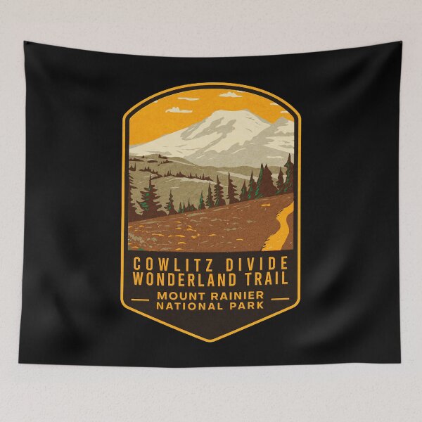 Item preview, Cowlitz Divide Wonderland Trail Mount Rainier National Park designed and sold by JordanHolmes.