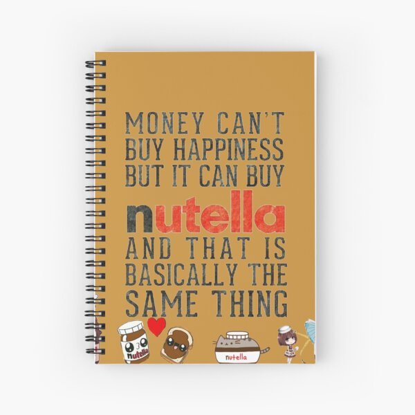Item preview, Money can't buy happiness, but it can by nutella designed and sold by WiziShop.