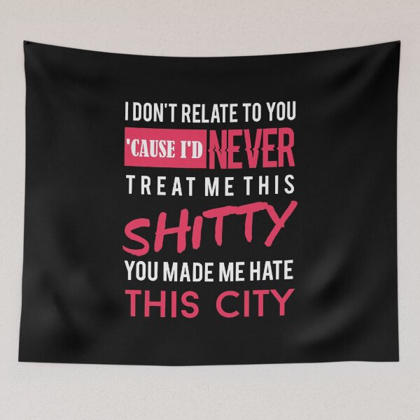 Item preview, Happier Than Ever - I'd Never Treat Me This Shitty designed and sold by imsuchasinner.