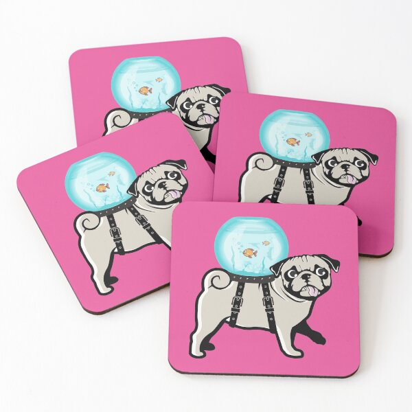 Item preview, Pug with a Goldfish Bowl designed and sold by Vin  Zzep.