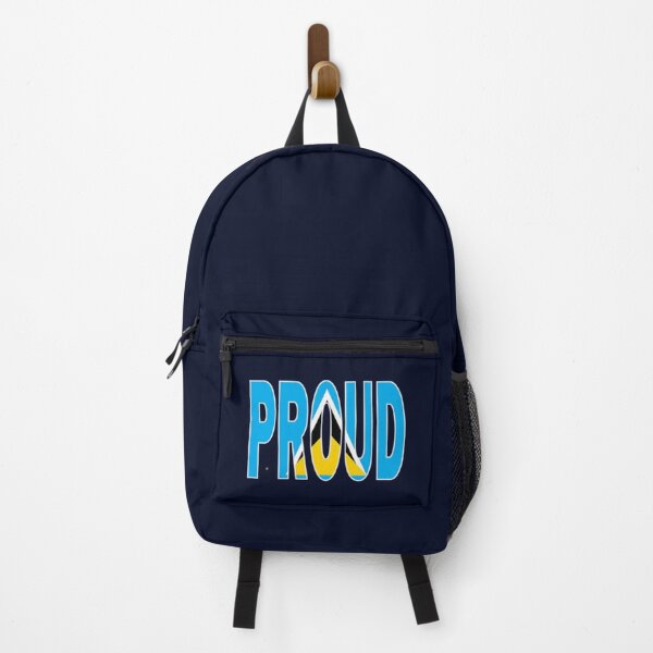 Item preview, St Lucia Flag in The Word Proud - Saint Lucia - Soca Mode designed and sold by Soca-Mode.