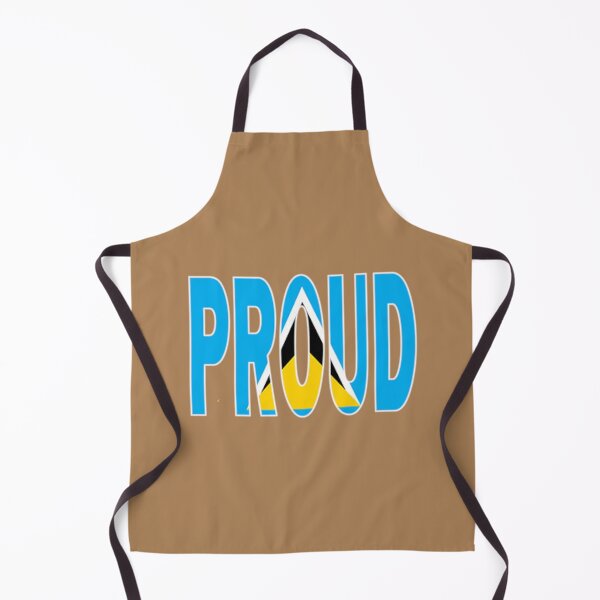 Item preview, St Lucia Flag in The Word Proud - Saint Lucia - Soca Mode designed and sold by Soca-Mode.