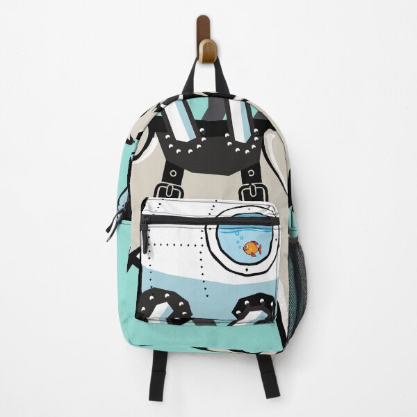 Item preview, Pug with a Rocket Ship and a Goldfish designed and sold by Vin Zzep.