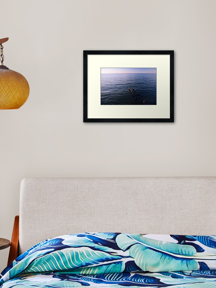 Thumbnail 2 of 7, Framed Art Print, Horizon designed and sold by Mallorn.