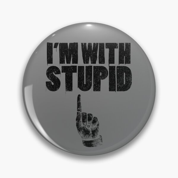 Artikelvorschau, I'm With Stupid Pointing Up Finger Up Funny I'm Stupid Gear entworfen und verkauft von DynamicDesign.
