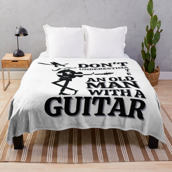 Item preview, Don't Underestimate an Old Man With a Guitar designed and sold by Y-Muqsit.